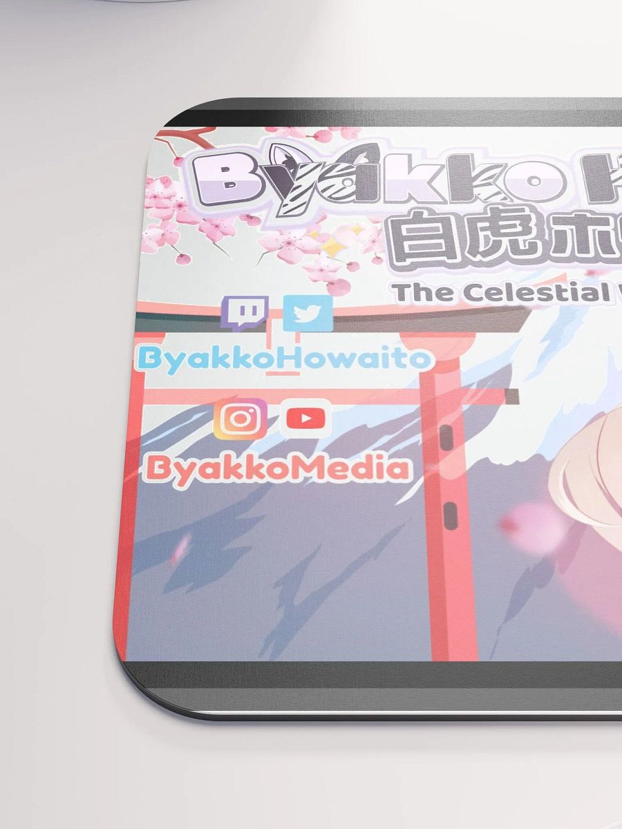 Classic Mouse Pad - Byakko Howaito - The Celestial White Tiger product image (6)
