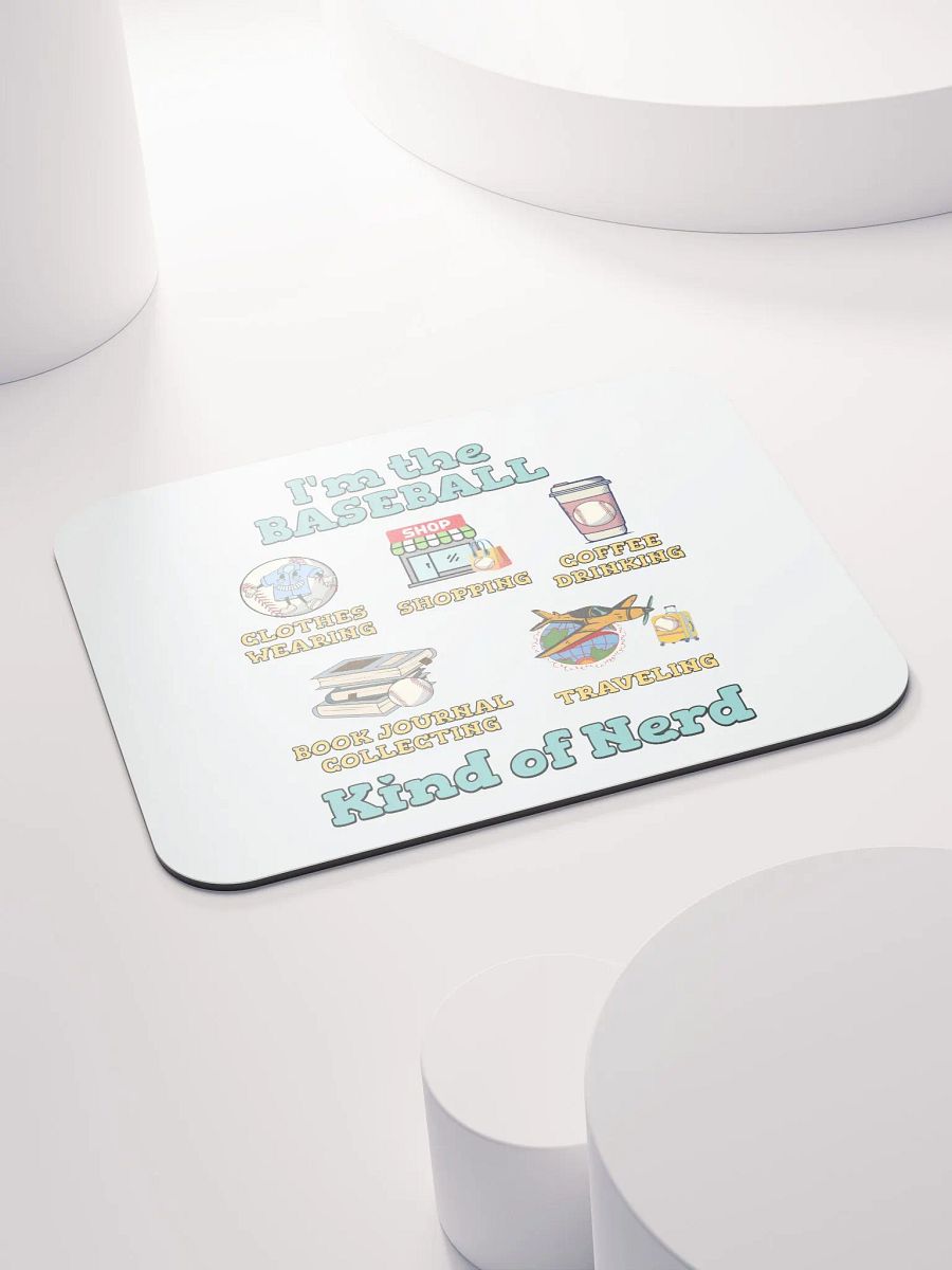 Im The Baseball Kind Of Nerd Classic Mouse Pad product image (2)