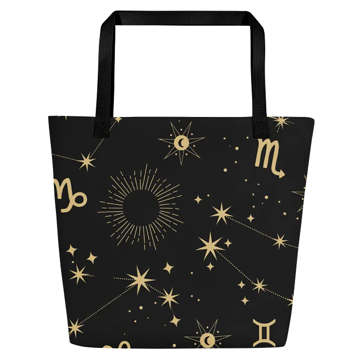 Celestial Zodiac All-Over Tote Bag product image (1)