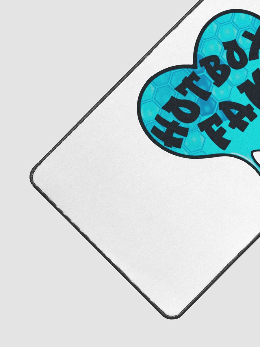 HOT BOX FAM BRIGHT BLUE HONEY COMB LOGO DESK MAT product image (3)