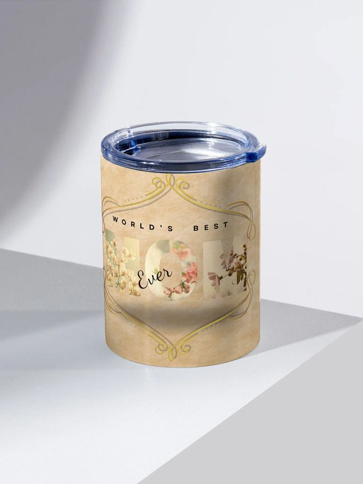 Floral World's Best Mom Tumbler mothersday gift for daughter mom friends product image (2)