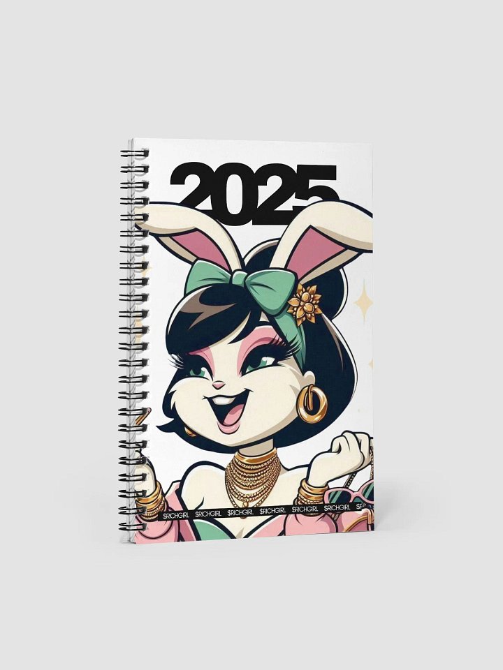 Bunny Bling Spiral Notebook product image (1)