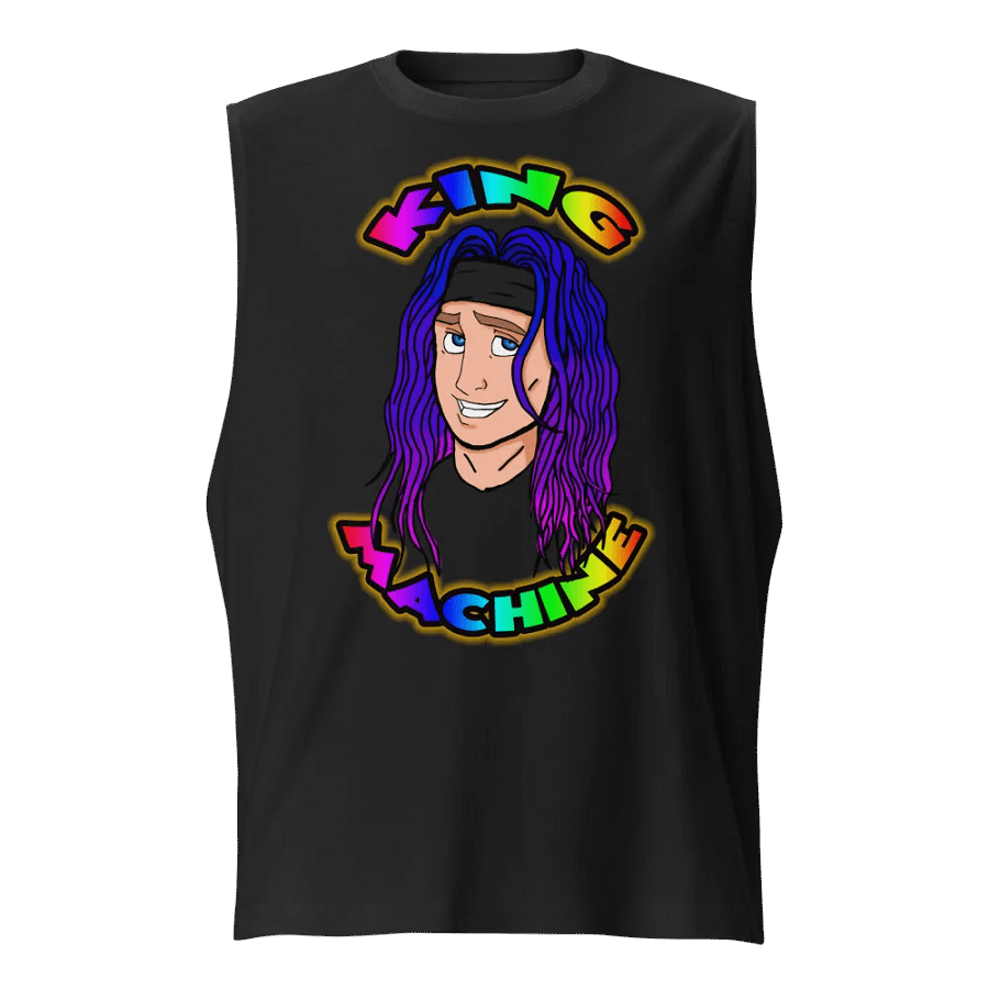 Rainbow King Muscle Tank product image (1)