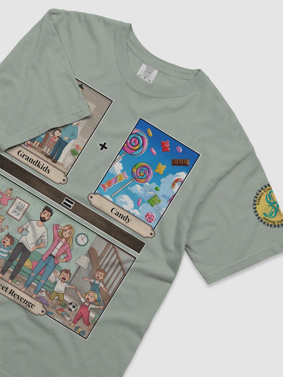 Grandkids + Candy = Sweet Revenge (Both) Comfort Colors Garment-Dyed Heavyweight T-Shirt Colors (4) product image (15)