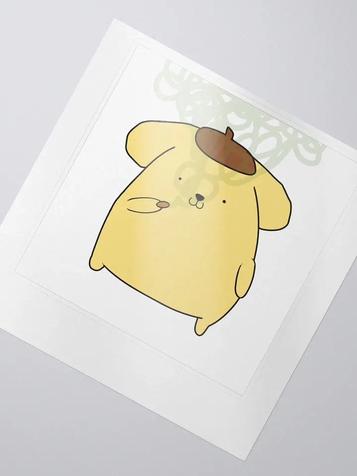 Pompompurin Sanrio Smoking Sticker product image (2)