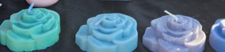 rose candle (set of 2) product image (1)