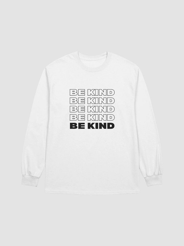 Be Kind - Cotton Long Sleeve T-Shirt product image (2)