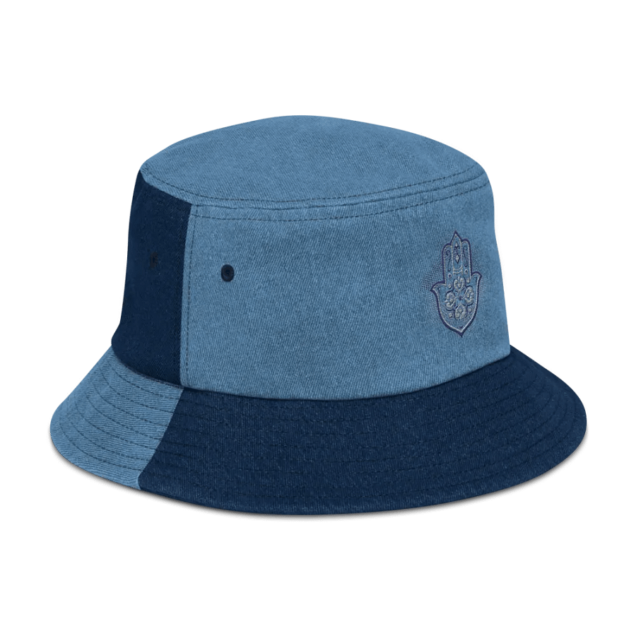Hamsa Harmony Denim Bucket Hat product image (3)