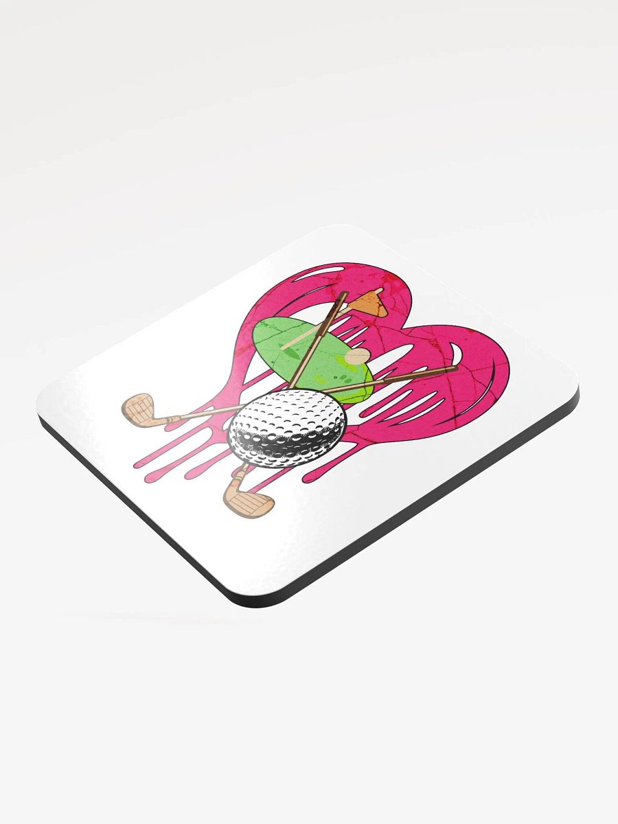 Heart Golf Club And Ball Coaster product image (3)