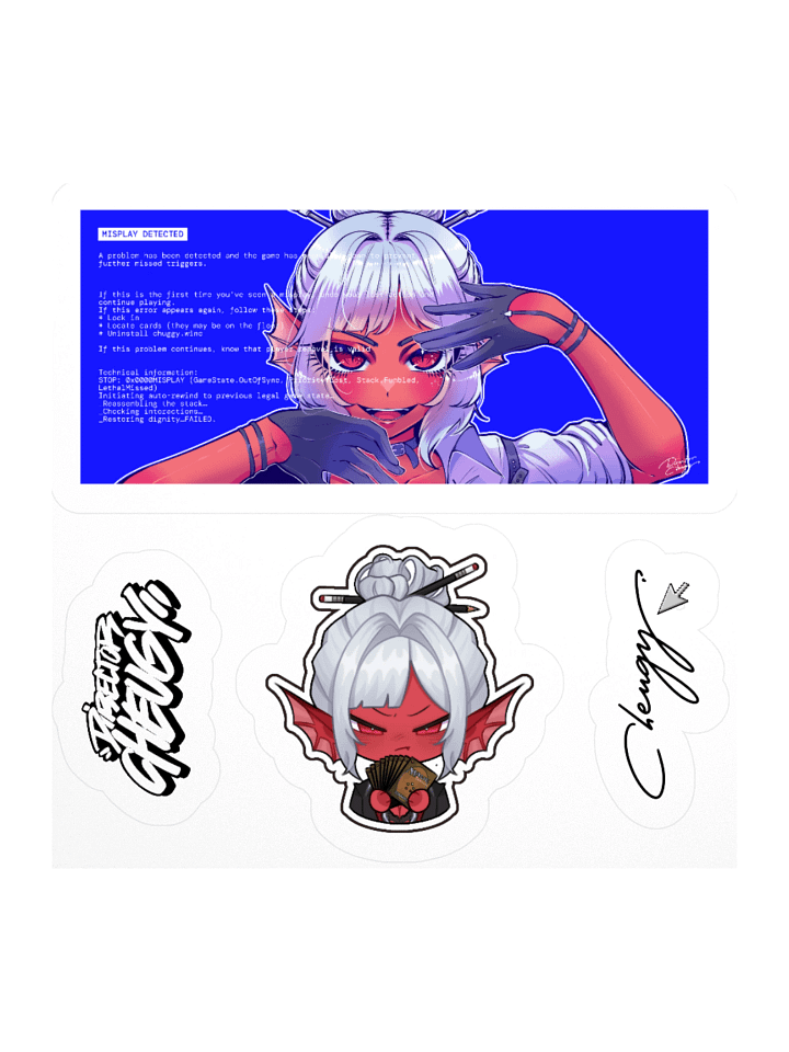 Misplay Detected Sticker Pack product image (3)