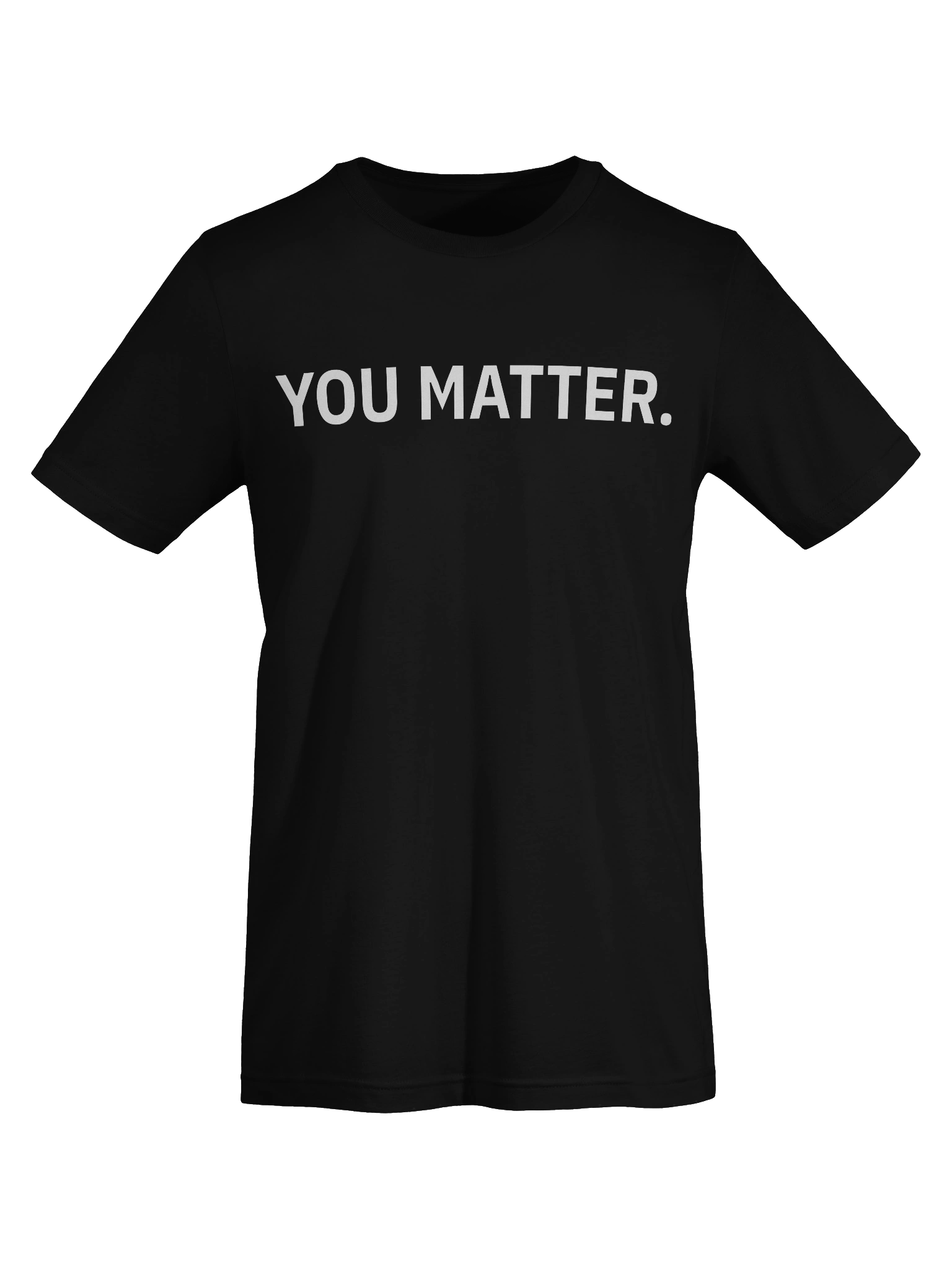 You Matter Tee Double Sided Black product image (7)