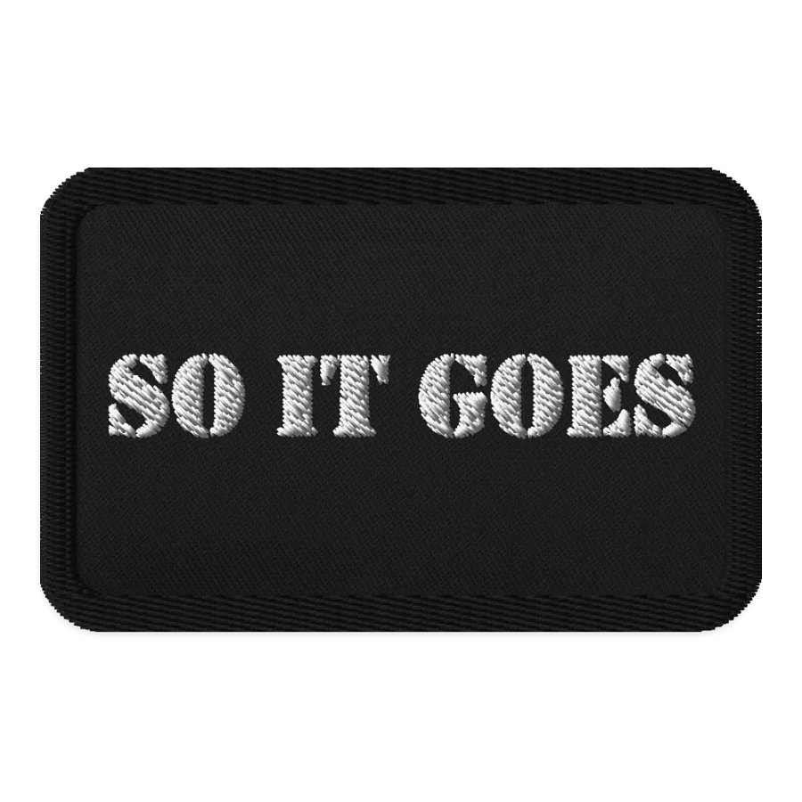 So It Goes Patch product image (1)