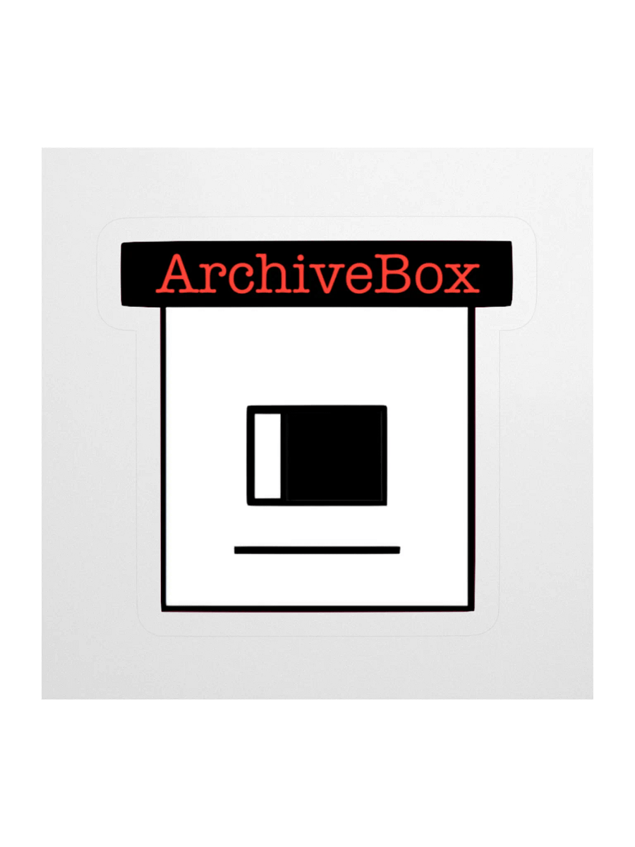 3x3" ArchiveBox Sticker product image (1)