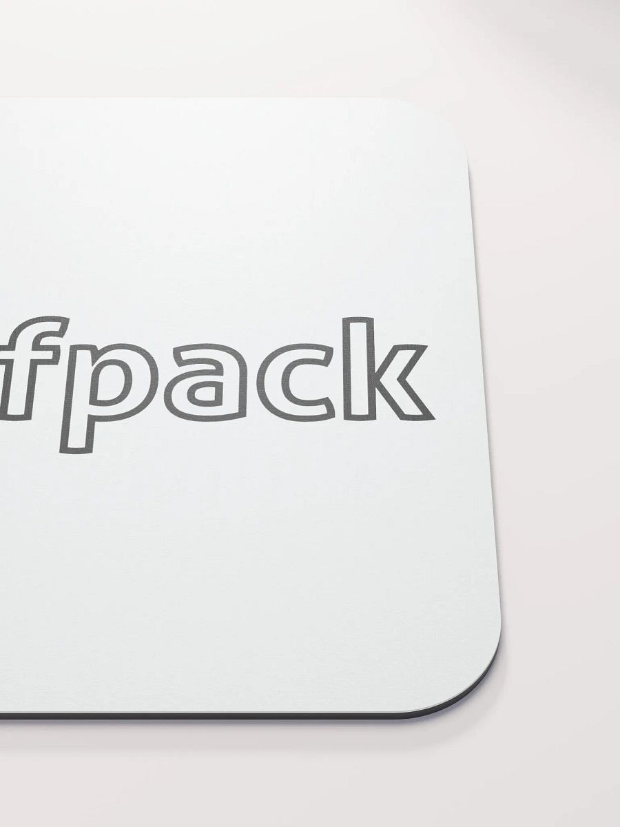 Wxlfpack Mouse Pad-White product image (5)