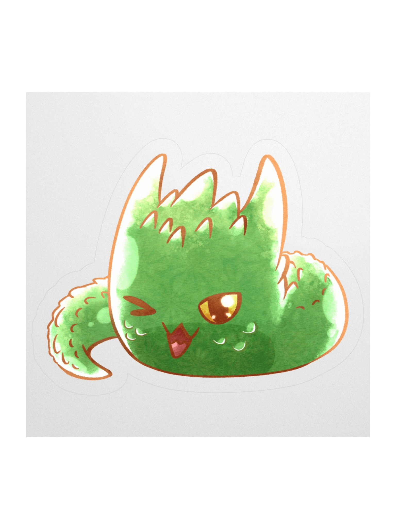 Basilisk Slime - sticker product image (1)