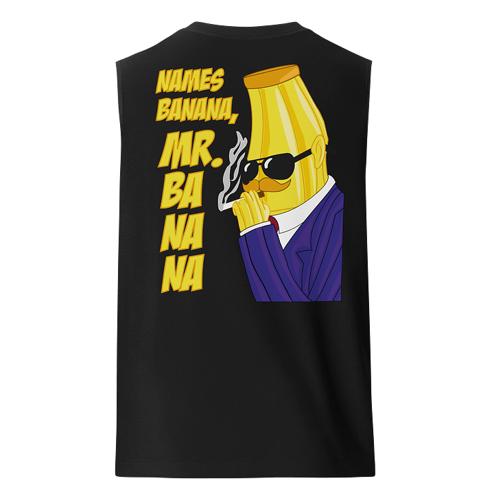 Mr Banana Muscle Tank Back product image (1)