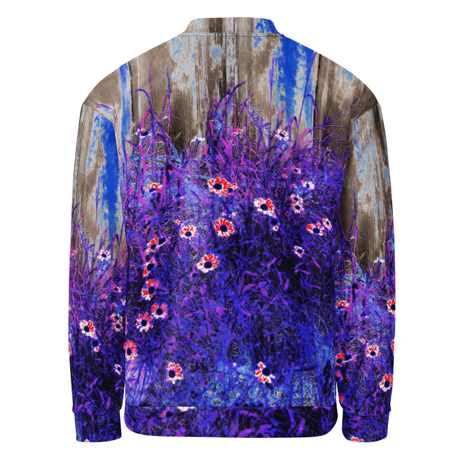 Vibrant Summer Daises Unisex Bomber Jacket product image (6)
