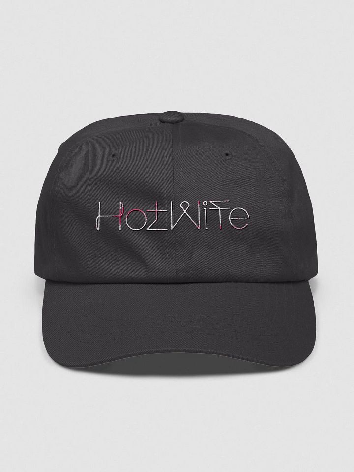 Hotwife Lines embordered low profile hat product image (1)