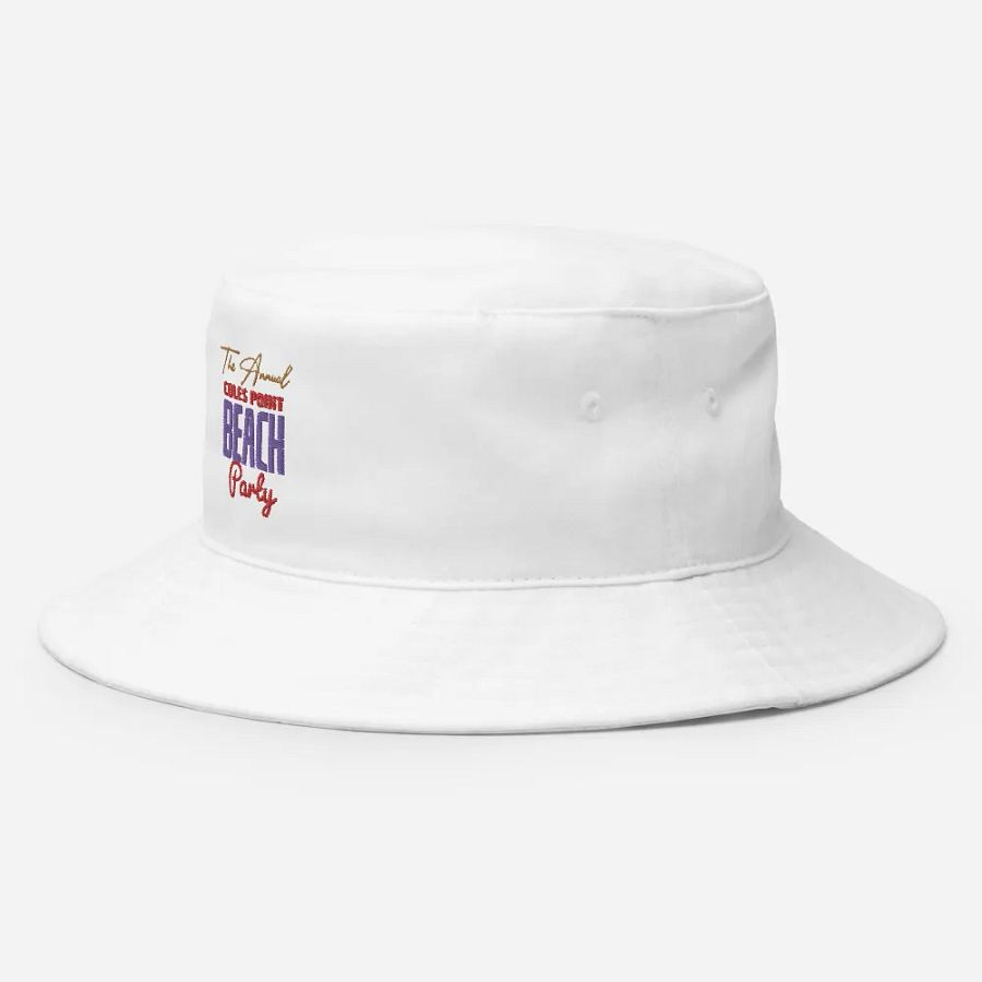 Coles Point Beach Party Embroidered Bucket Hat product image (10)