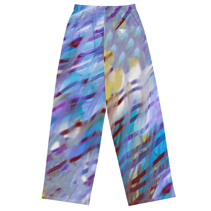 Abstract Ripple Wideleg Pants product image (1)