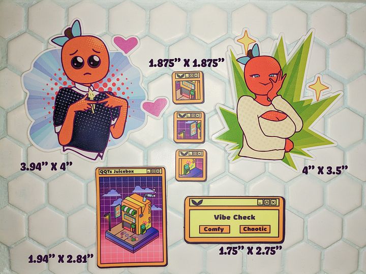 QT Limited Edition Sticker Pack #1 product image (1)