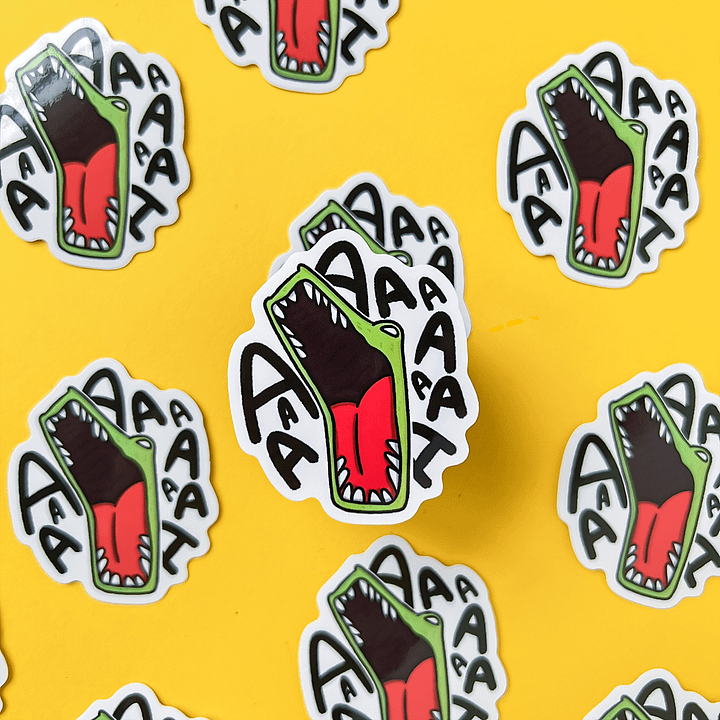 CrocodAAAile sticker product image (1)
