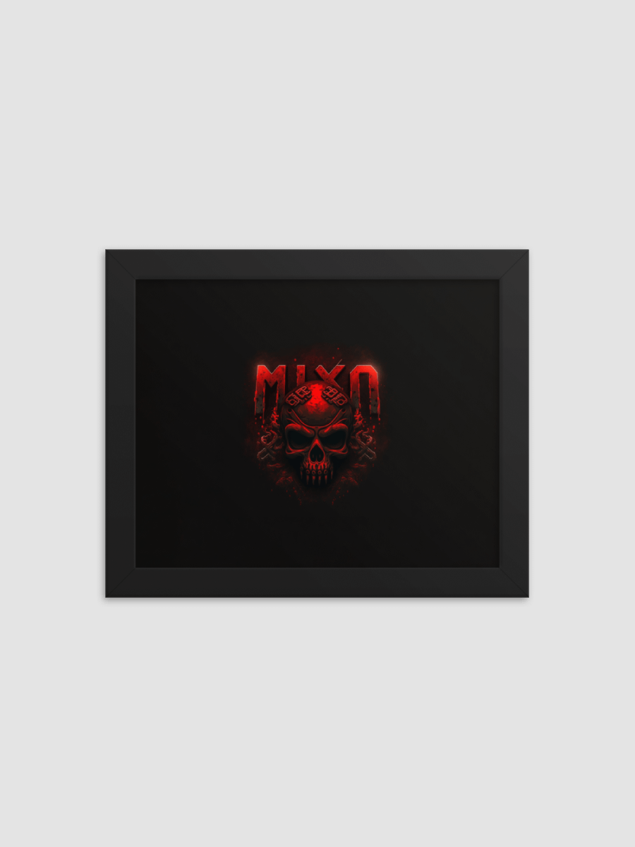 Red Skull Framed High-Quality Matte Poster product image (1)