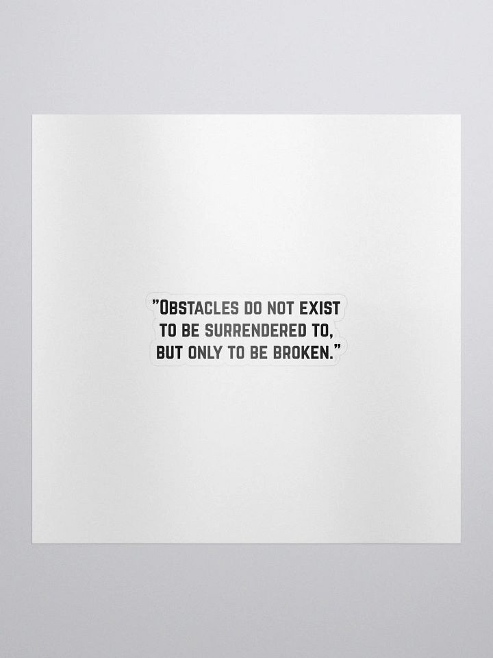 Motivational Quote Stickered product image (1)