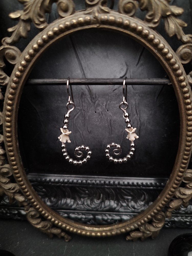 Earrings Bone Vault - Spiral Path I product image (2)