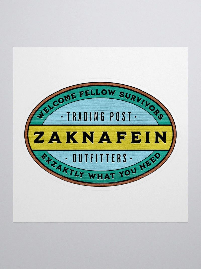 Zaknafein Trading Post Sticker *