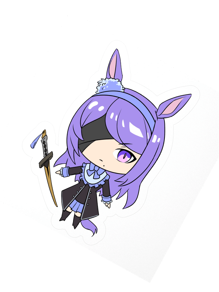 Mejiro McQueen x Reina Sticker product image (2)