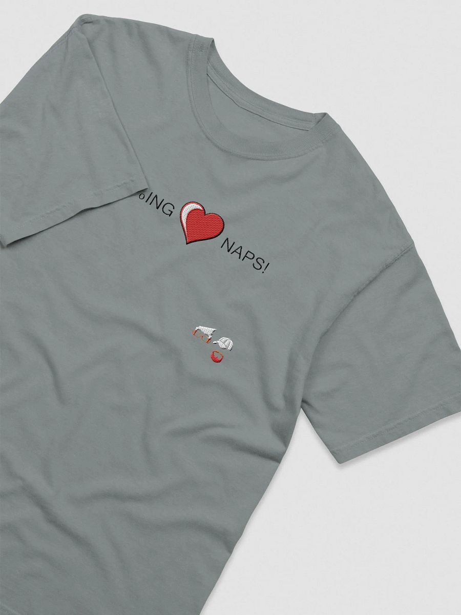 I Love Naps Shirt Light Grey Stiched product image (3)