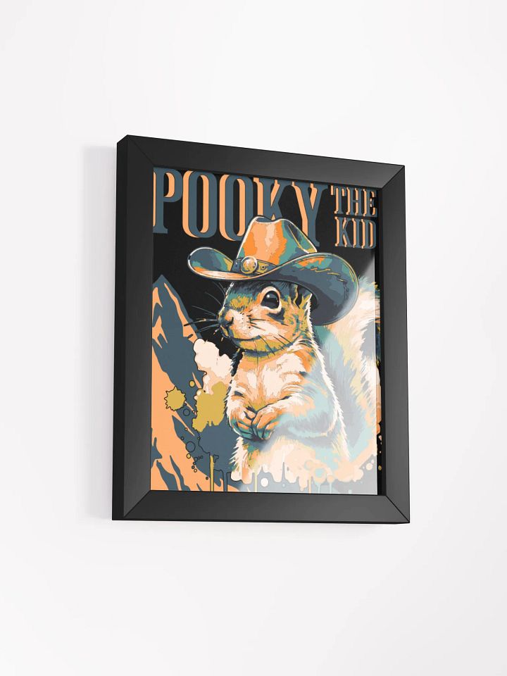 Vibrant Ayous Wood Framed Matte Poster product image (4)