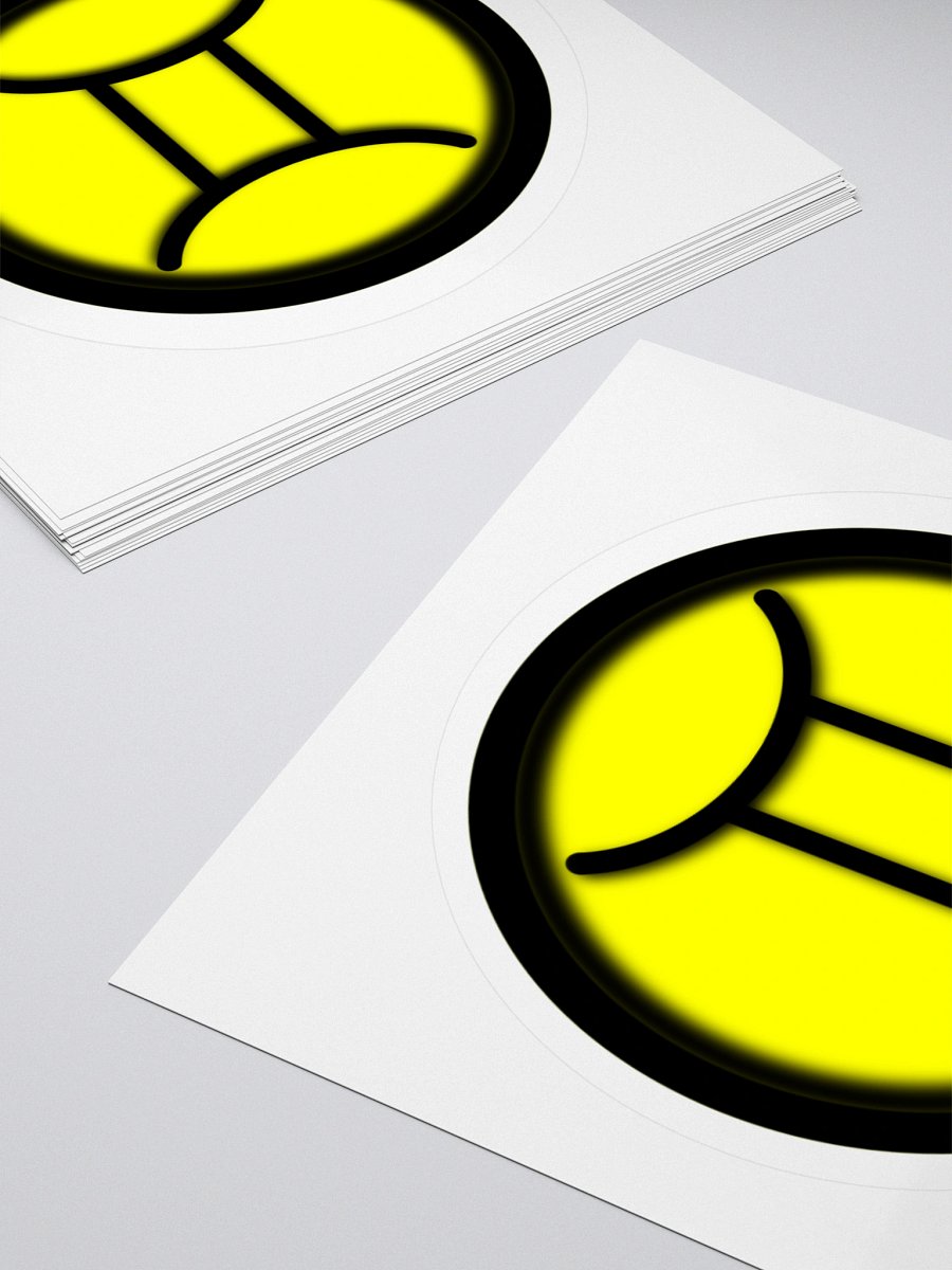 Gemini Symbol Kiss Cut Stickers product image (10)
