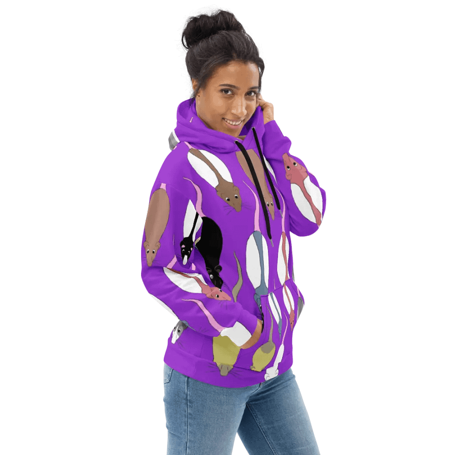 rat pack (purple) hoody product image (3)