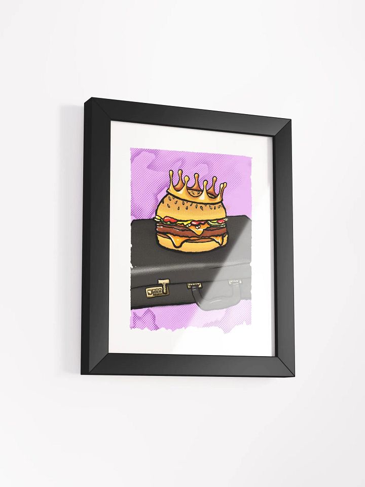 Royale W/ Cheese Framed High-Quality Matte Poster (in) by Allcolor product image (2)