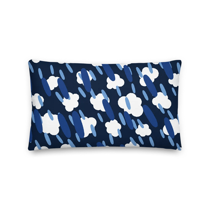 Stylish Rainy Sky Premium Pillow product image (2)