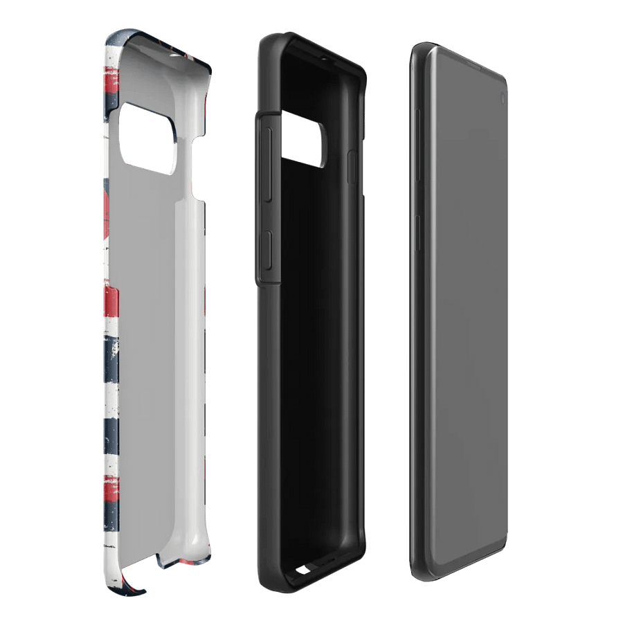 Geaux 31 - Vintage Stars & Stripes Layered Phone Case for Samsung Phones product image (3)