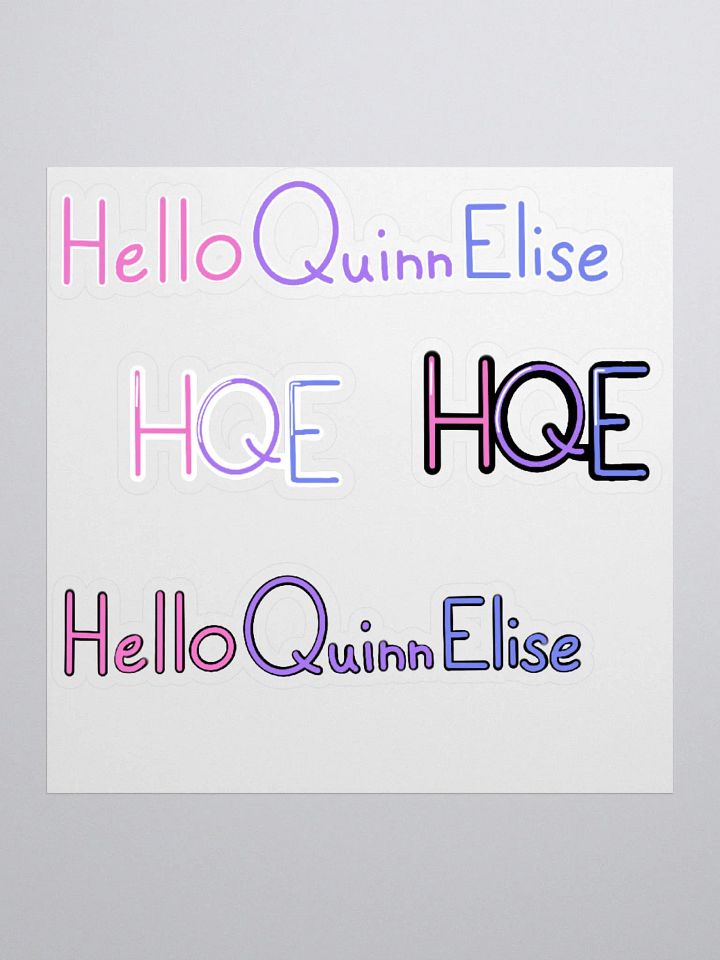 HQE Brand Sticker Pack product image (1)