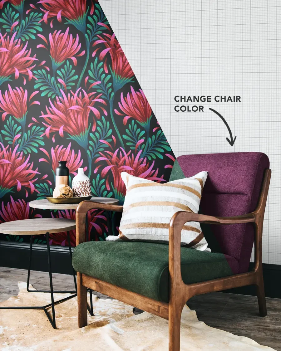 Wallpaper Mockup with Armchair product image (2)