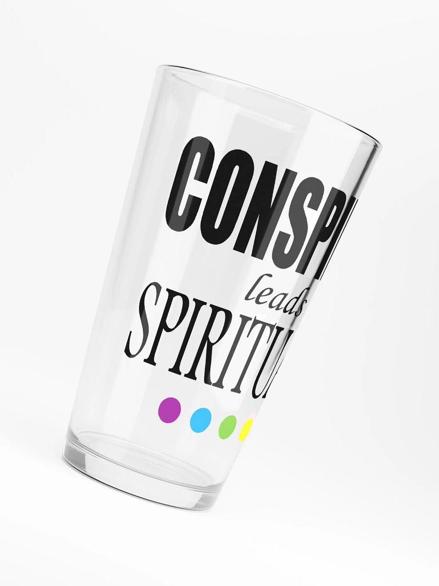 Conspiracy Leads To Spirituality - Shaker Pint Glass product image (6)