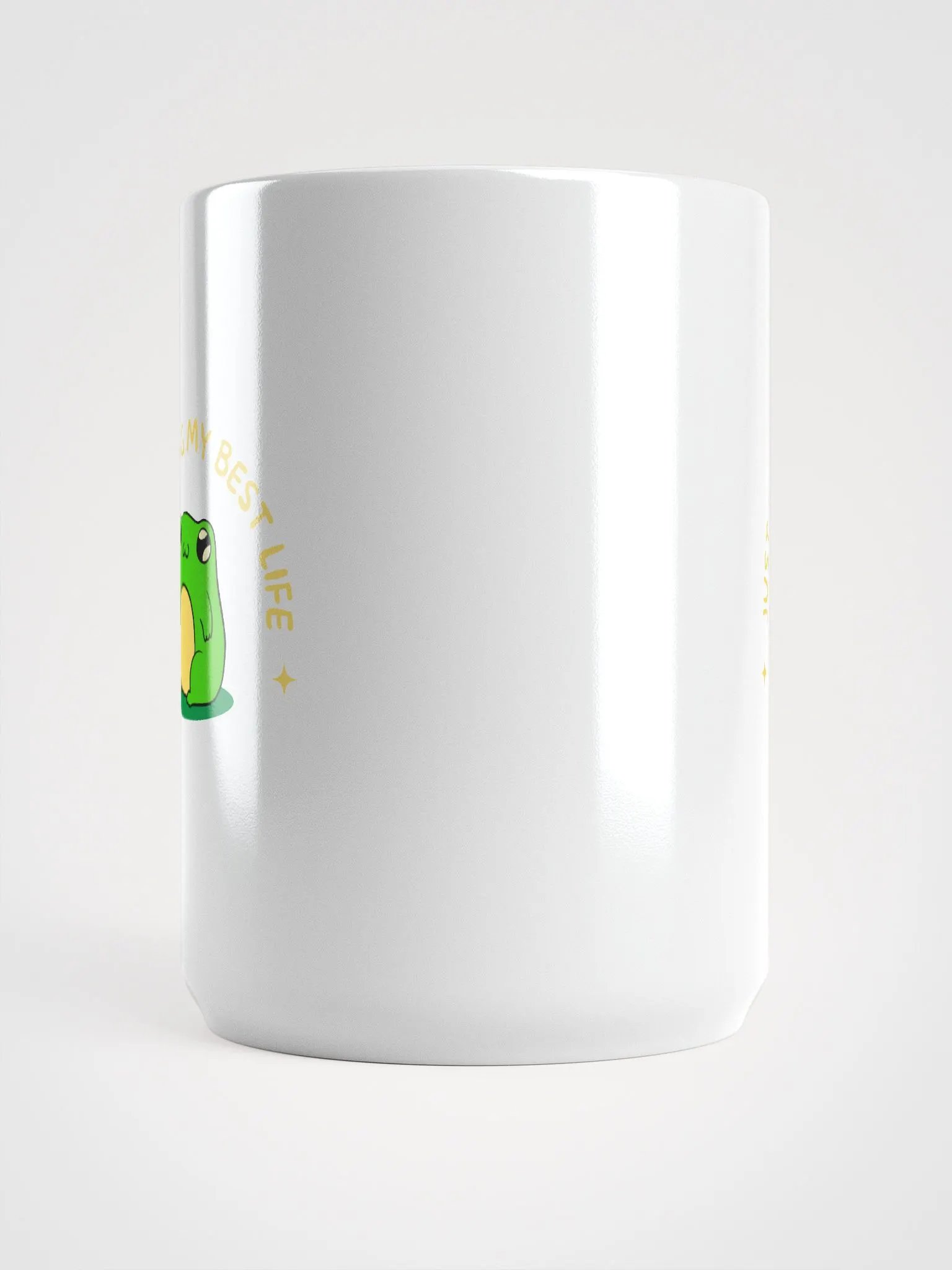 White Glossy Mug product image (5)