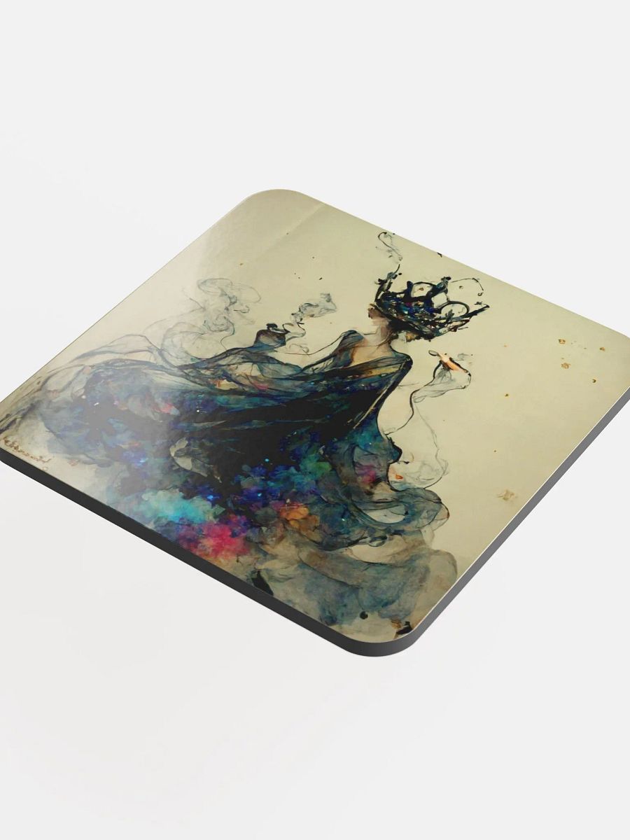 Ethereal Crown Cork Coaster product image (4)