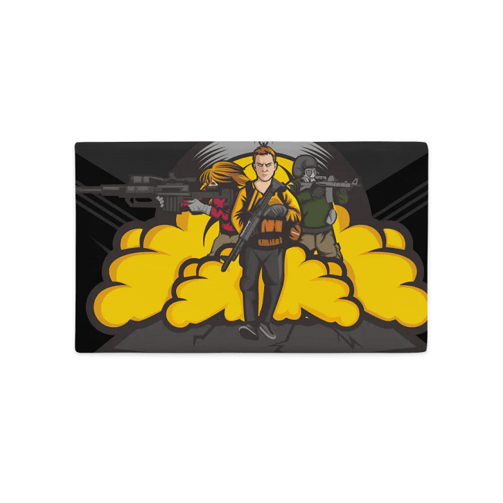 Apocalyptic Death Squad Throw Pillow Case product image (2)