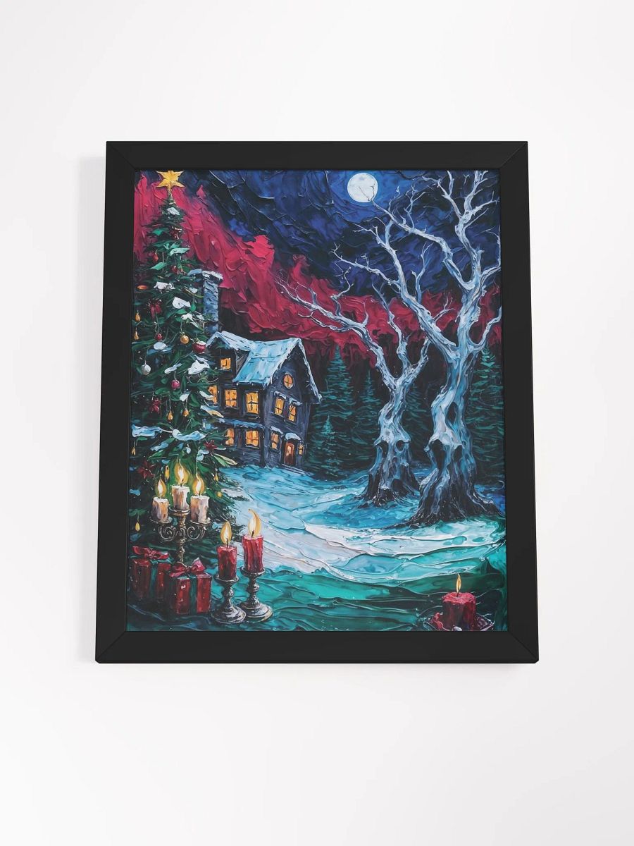 Christmas Winter Cottage Framed Print product image (17)
