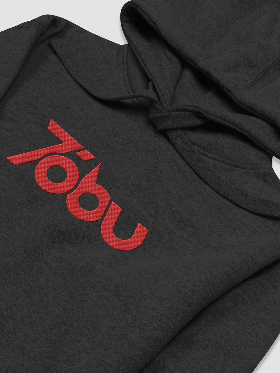 Tobu Hoodie Embroidered Logo Red product image (3)