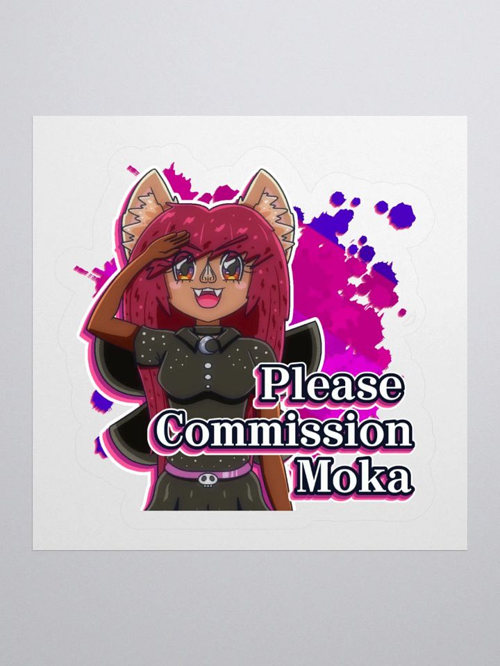 Please Commission Moka Stickers product image (4)