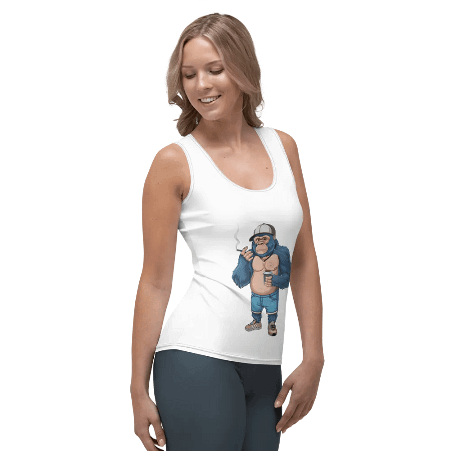 Blue Gorilla Women's Tank Top product image (3)