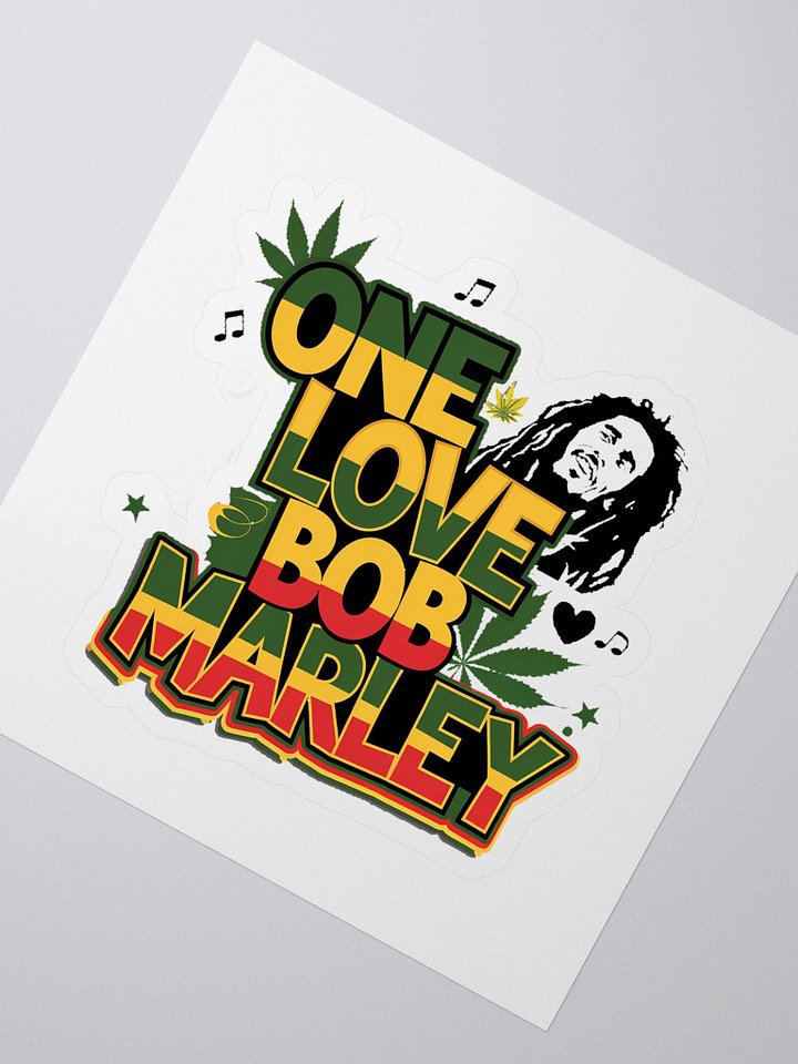 One Love Cut Stickers product image (2)