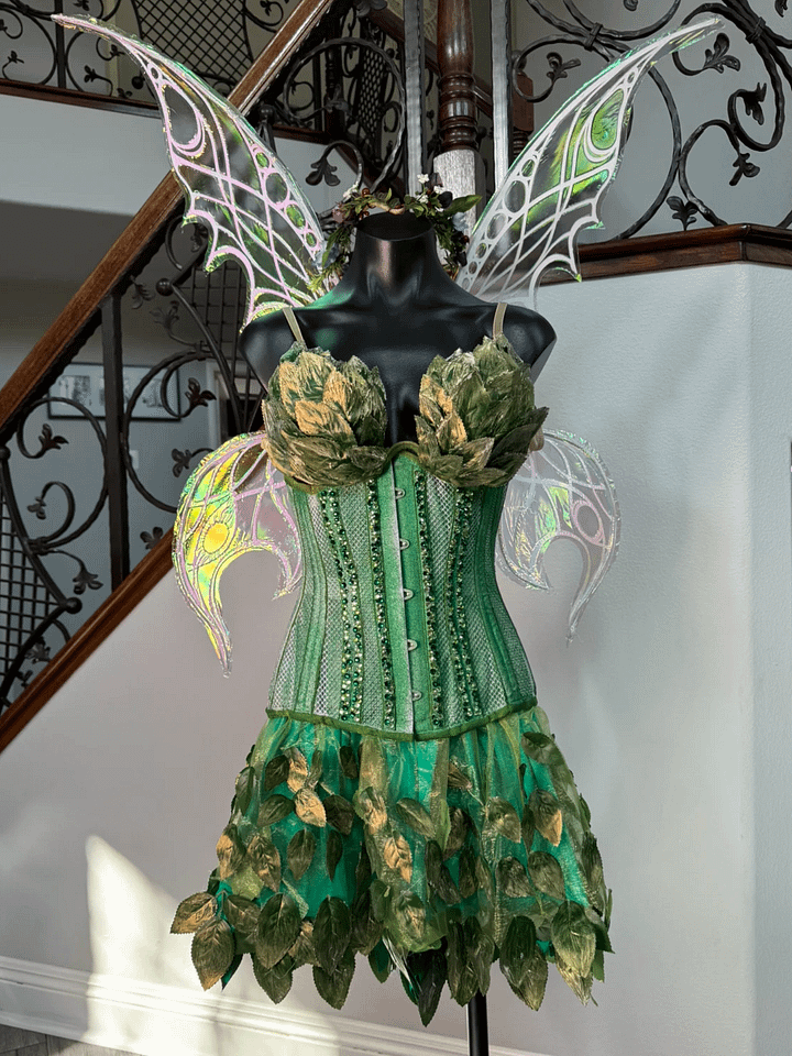 Green Fairy Costume - 3 piece - Ready to Ship product image (2)